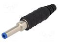 Connector: DC supply; plug; female; for cable; soldering; 11A SWITCHCRAFT S1017