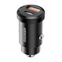 Car Charger USB-A+USB-C 30W Essager (black), Essager ECCAC-TL01