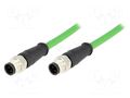 Cable: for sensors/automation; PIN: 4; plug; 30V; PUR; 1m MOLEX MX-120108-8304