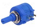 Potentiometer: shaft; multiturn; 2kΩ; 2W; ±5%; 6.35mm; linear SR PASSIVES POT2218P-2K
