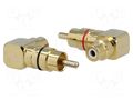 Adapter; RCA socket,RCA plug; 2pcs. ACV RCA-02