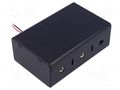 Holder; D,R20; Batt.no: 3; cables; black; 150mm COMF SBH-131A