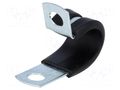 Fixing clamp; ØBundle : 12.7mm; W: 12.7mm; steel ESSENTRA SPN-8