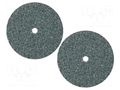 Grinding wheels; Ø: 22mm; ceramic grinding,grinding glass; 2pcs. PG MINI PG-M2620