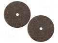 Grinding wheels; 22mm; aluminium oxide; steel; 2pcs. PG MINI PG-M2640