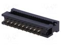 Connector: IDC; PIN: 20; 1A; 30V; IDC,THT; for ribbon cable; 2.54mm AMPHENOL COMMUNICATIONS SOLUTIONS T8062000001NEU