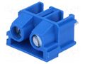Connector: PCB terminal block; terminal; 16A; 300V; angled 90° KARSON TB-7.5-P-2P-BL