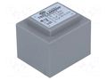 Transformer: encapsulated; 2.4VA; 230VAC; 9V; 266mA; PCB; IP00 INDEL TSZZ2.4/9V