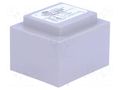 Transformer: encapsulated; 7VA; 230VAC; 15V; 460mA; PCB; IP00 INDEL TSZZ6/15V