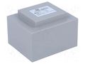 Transformer: encapsulated; 12VA; 230VAC; 18V; 660mA; PCB; IP00 INDEL TSZZ10/18V