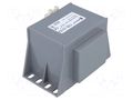 Transformer: encapsulated; 50VA; 230VAC; 12V; screw type; IP00 BREVE TUFVASSONS TZB50/ZZ230/12V