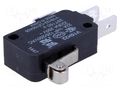 Microswitch SNAP ACTION; 22A/250VAC; with lever (with roller) HONEYWELL V15H22-CZ100A05