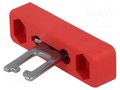 Flexible key; FR; Features: actuator adjustable in 1 direction PIZZATO ELETTRICA VF-KEYD7