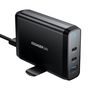 Desktop Charger 2xUSB-C 1xUSB-A 140W Essager GaN (black), Essager ECT2CA-FYB01-Z