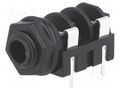 Connector: Jack 6,3mm; socket; female; mono; ways: 2; angled 90° NEUTRIK NTR-NMJ4HFD2