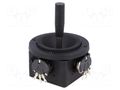 Joystick; 0÷5kΩ±5%,2- axes; Stabl.pos: 1; 5kΩ; -10÷80°C; ±5% OMTER TYXN OM200A-M2