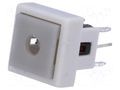 Switch: keypad; Pos: 2; SPST-NO; 0.05A/12VDC; white; LED; red/green HIGHLY ELECTRIC PB6141FL-13