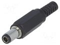 Connector: DC supply; plug; female; 5.5/2.8mm; 5.5mm; 2.8mm; 9mm NINIGI PC-2.8/5.5