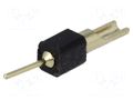Connector: pin strips; adapter; PIN: 1; soldering,THT; straight CONNFLY ZL210-1P