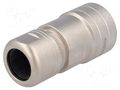 Gland; straight; size 18; metal; Plating: nickel; 18mm; Ecomate RM AMPHENOL RT0L-18CG-S2