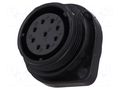 Connector: circular; socket; female; PIN: 9; IP68; SP21; 5A; 500V WEIPU SP2113/S9
