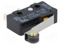 Microswitch SNAP ACTION; 10A/250VAC; with lever (with roller) OMRON Electronic Components SS-10GL2