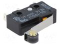 Microswitch SNAP ACTION; 10A/250VAC; with lever (with roller) OMRON Electronic Components SS-10GL2