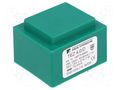 Transformer: encapsulated; 4VA; 230VAC; 15V; 266.6mA; PCB; IP00 BREVE TUFVASSONS TEZ4/D/15V