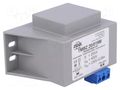 Transformer: encapsulated; 20VA; 400VAC; 230V; 0.08A; screw type INDEL TMBZ20/019M