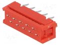 Wire-board; adapter; PIN: 10; IDC,THT; on PCBs,for ribbon cable AMPHENOL COMMUNICATIONS SOLUTIONS TMM-2-0-10-2