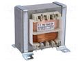 Transformer: mains; 15VA; 230VAC; 15.7V; 10.5V; 600mA; 500mA; IP00 INDEL TS15/45