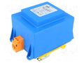 Transformer: encapsulated; 100VA; 230VAC; 12V; 8.33A; IP00; B1: 52mm INDEL TSZS100/12V