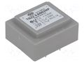 Transformer: encapsulated; 0.6VA; 230VAC; 6V; 100mA; PCB; IP00 INDEL TSZZ0.5/6V