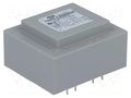 Transformer: encapsulated; 2.5VA; 230VAC; 9V; 9V; 130mA; 130mA; PCB INDEL TSZZ2.5/2X9V