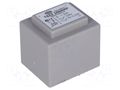 Transformer: encapsulated; 3VA; 230VAC; 9V; 330mA; PCB; IP00; C: 29mm INDEL TSZZ2.8/9V