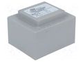 Transformer: encapsulated; 12VA; 230VAC; 6V; 6V; 1A; 1A; PCB; IP00 INDEL TSZZ10/2X6V