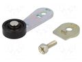 Driving head; lever R 49mm, plastic roller Ø20mm PIZZATO ELETTRICA VF-LE52
