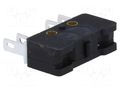 Microswitch SNAP ACTION; 2.5A/250VAC; 0.3A/220VDC; ON-(ON); IP40 PROMET WLK-35