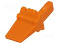 Secondary lock; male; DTM; PIN: 4; orange DEUTSCH WM4P