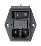 UN-FILTERED IEC POWER ENTRY MODULE, C14 3-131-463