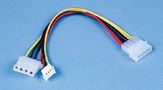 POWER SUPPLY CABLE, FLOPPY DISK DRIVE-FDD, 170MM SPC19798