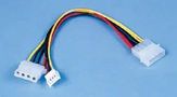 POWER SUPPLY CABLE, FLOPPY DISK DRIVE-FDD, 170MM SPC19798