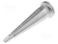 Tip; chisel; 1.2x0.4mm; for  soldering iron; WEL.LT-K PLATO PLATO-MS-3150