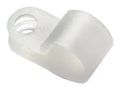 CABLE CLIP, NYLON 6.6, 17MM, NATURAL 500917500