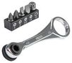 ELECTRICIAN MINI RATCHET SET, 110MM 65200