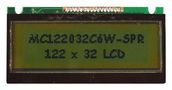 LCD MODULE, COB, REFLECTIVE, 122X32PIXEL MC122032CA6W-SPR