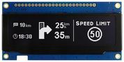 OLED GRAPHIC DISPLAY, COB, 256 X 64P, 3V MDOB256064B1V-WM