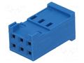 Connector: wire-board; plug; female; PIN: 6; HE14; for cable; 2.54mm TE Connectivity 281839-3
