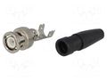 Connector: BNC; plug; male; with strain relief; straight; 50Ω NINIGI BNC-101