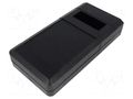 Enclosure: for devices with displays; X: 100mm; Y: 196mm; Z: 40mm BOPLA BOS801B